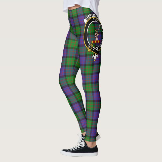 Clan MacBrayne Scotstee Crête Tartan Legging pour  (Gauche)