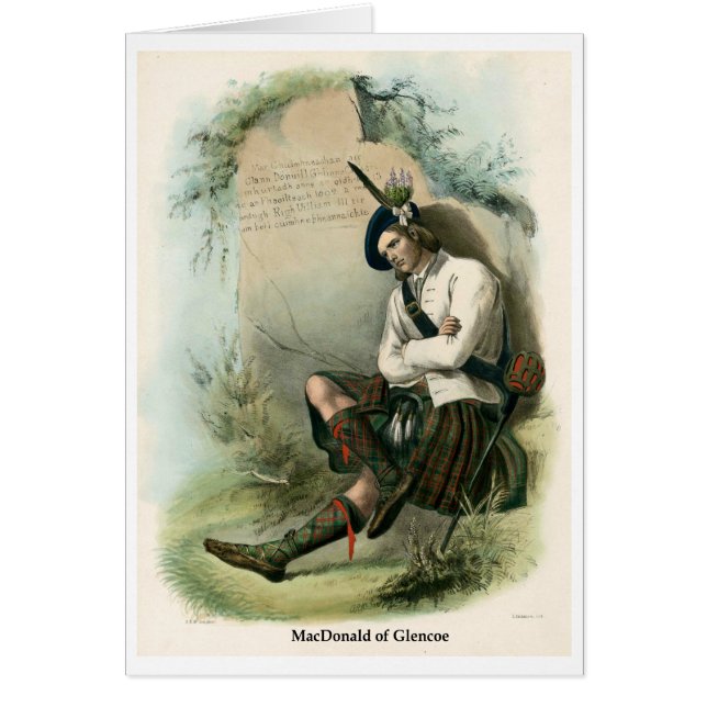 Clan MacDonald de Glencoe (Devant)