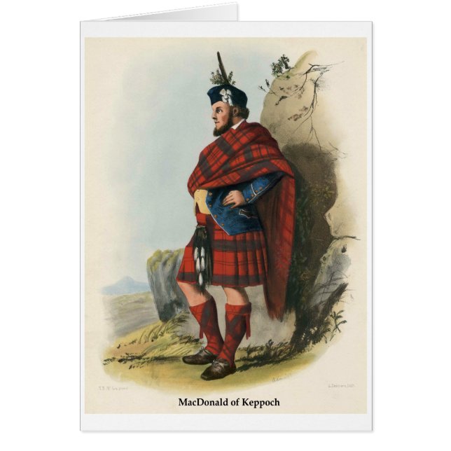Clan MacDonald de Keppoch (Devant)