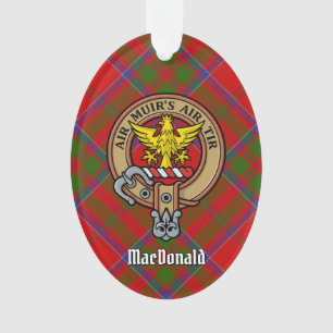 Clan MacDonald de Keppoch Crest Ornament