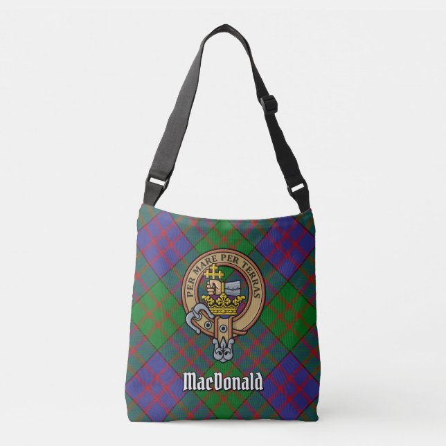 Clan MacDonald Sac de carrosserie Tartan (Devant)