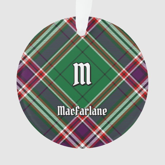 Clan MacFarlane Chasse moderne Tartan (devant)