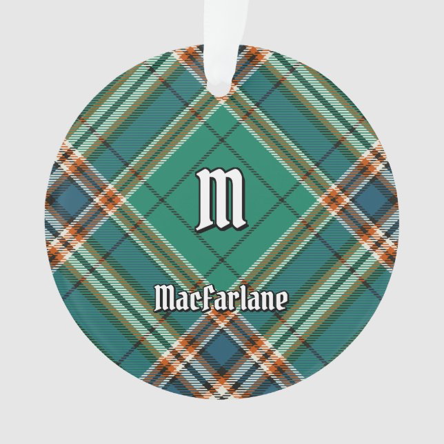 Clan MacFarlane Tartan de chasse antique (devant)