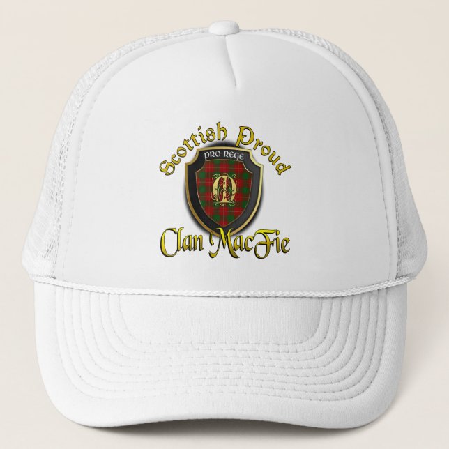 Clan MacFie Casquette de dynastie écossaise (Devant)