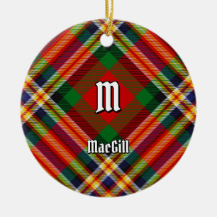 Clan MacGill Tartan céramique ornement