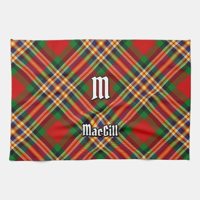 Clan MacGill Tartan Serviette de cuisine (Horizontal)