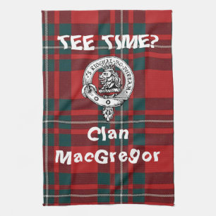 Clan MacGregor de serviette de golf