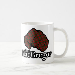 Clan MacGregor Ecosse Fier Tartan Fist Cup Mug