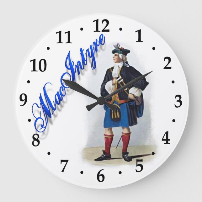 Clan MacIntyre Ecosse Dream Horloge (Recto)