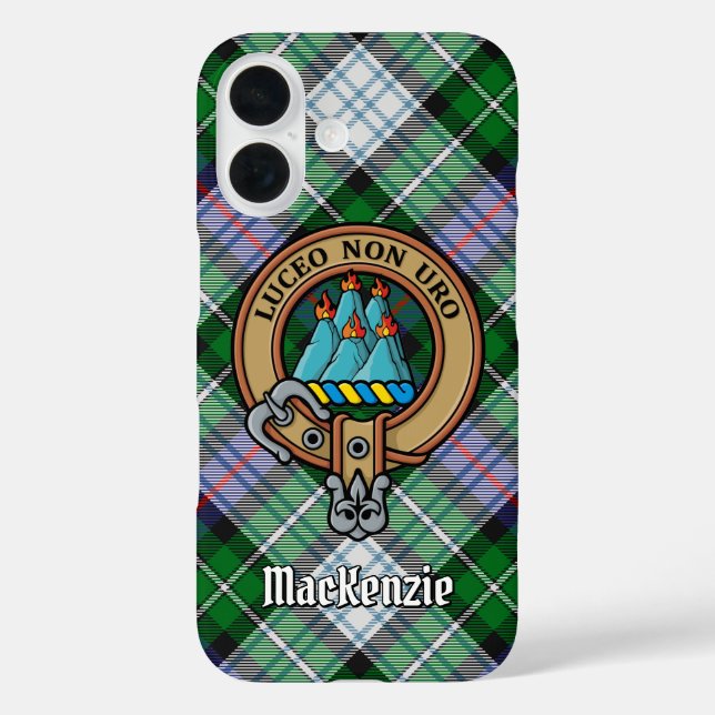 Clan MacKenzie Crest Coque-Mate coque iphone (Verso)