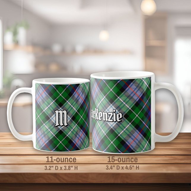 Clan MacKenzie robe Tartan Café Mug (Créateur téléchargé)