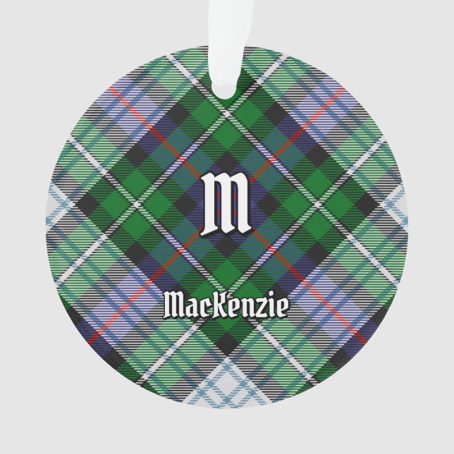 Clan MacKenzie robe Tartan Ornament (devant)