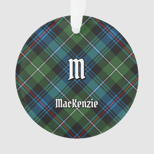 Clan MacKenzie Tartan Ornament (devant)
