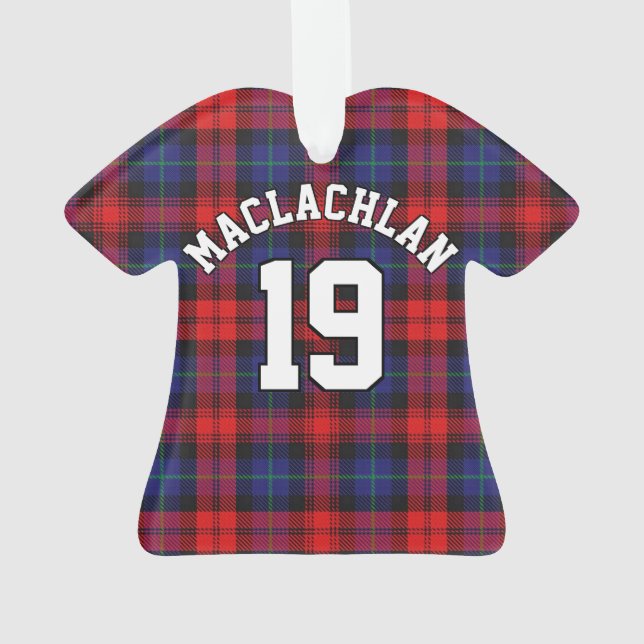 Clan MacLachlan Tartan Christmas Jersey (dos)