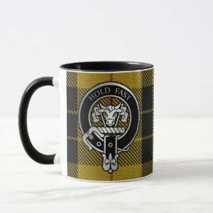 Clan MacLeod Crest & Tartan Mug