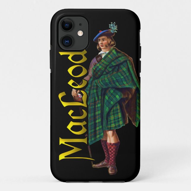 Clan MacLeod Old Scotland Coque (Dos)