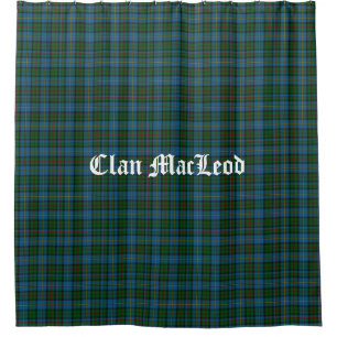 Clan MacLeod Tartan Douche rideau