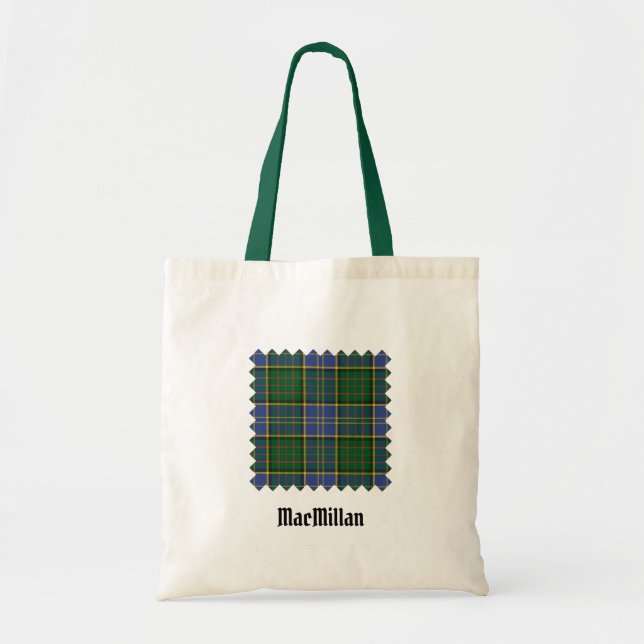 Clan MacMillan Chasse Sac fourre-tout Tartan (Devant)