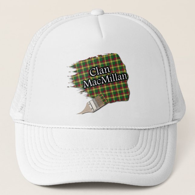 Clan MacMillan Tartan Casquette de pinceau (Devant)