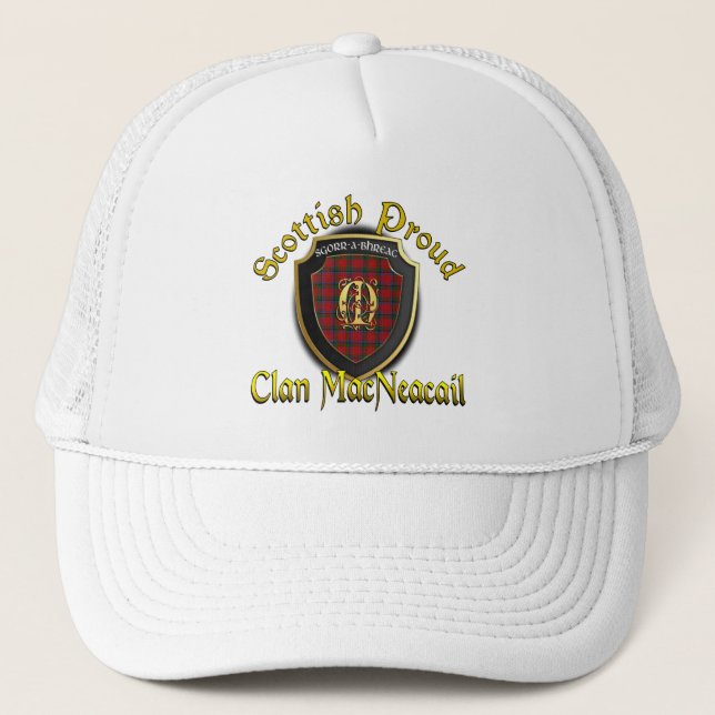 Clan MacNeacail Casquette de dynastie écossaise (Devant)