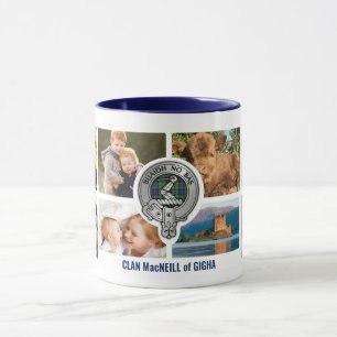 Clan MacNeill de Gigha Personalized Family Mug
