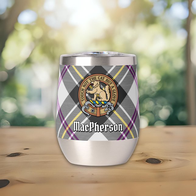 Clan MacPherson Crest sur le tatan de robe (Créateur téléchargé)