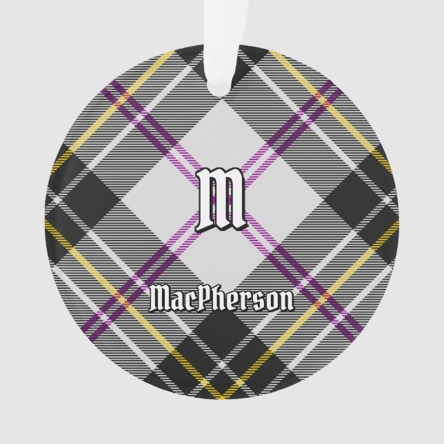 Clan MacPherson habit Tartan Ornament (devant)