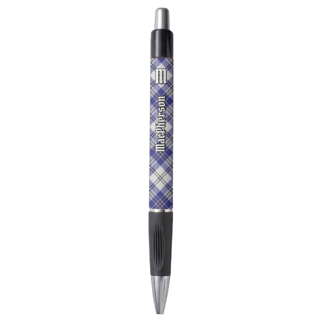 Clan MacPherson robe bleue Stylo tatan (Devant (Vertical))