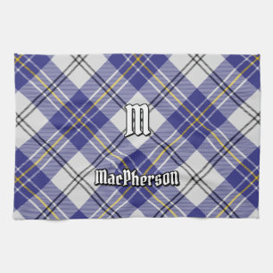 Clan MacPherson Robe Bleue Tartan Serviette de cui