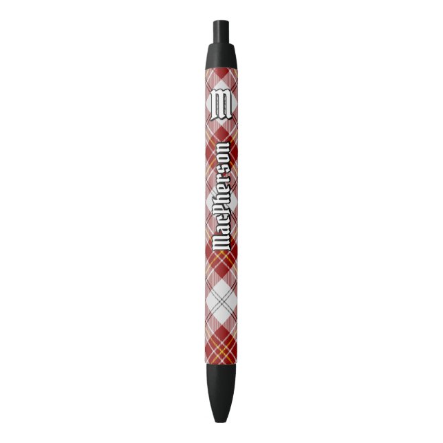Clan MacPherson robe rouge Stylo d'encre tatan (devant Vertical)