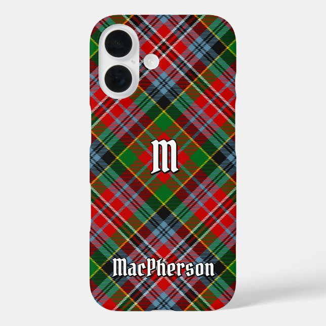 Clan MacPherson Tartan Coque-Mate coque iphone (Verso)