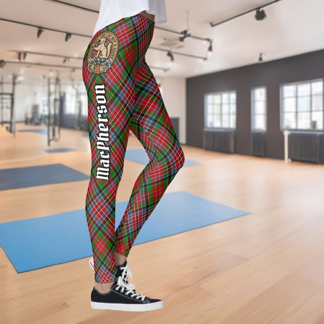 Clan MacPherson Tartan Leggings (Créateur téléchargé)