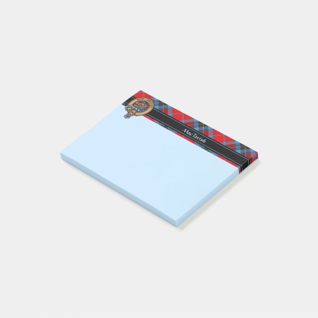 Clan MacTavish Crest Post-it Notes (Incliné)