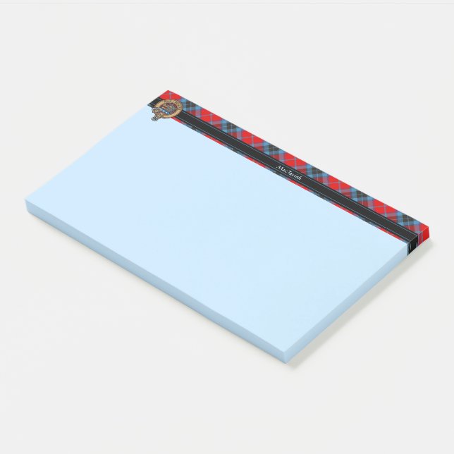 Clan MacTavish Crest Post-it Notes (Incliné)
