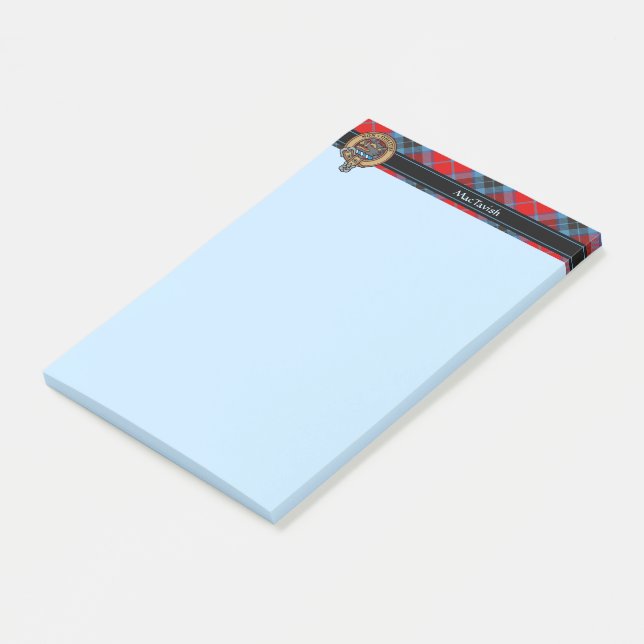 Clan MacTavish Crest Post-it Notes (Incliné)