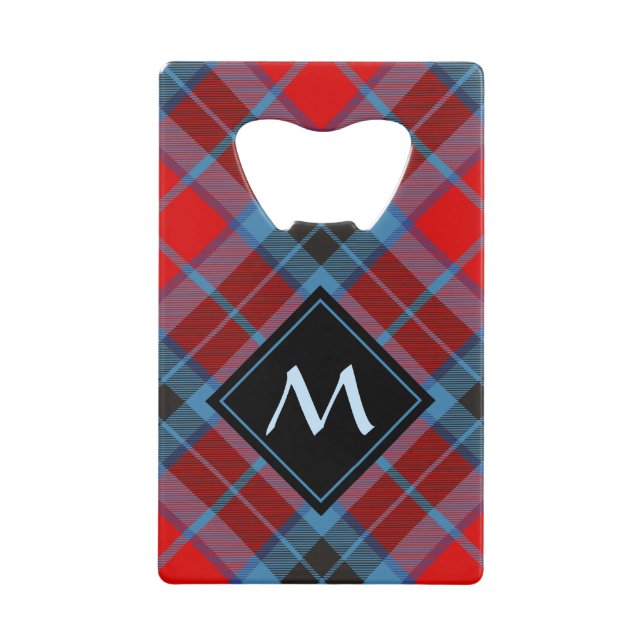 Clan MacTavish Crest sur Tartan (Devant)