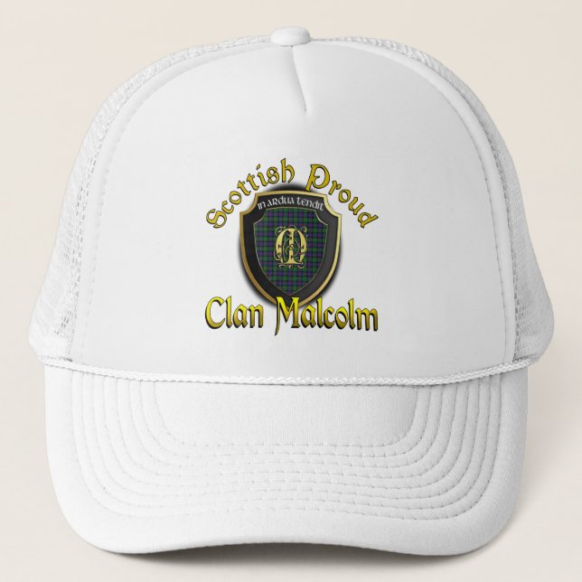 Clan Malcolm Dynastie Écossaise Casquette (Devant)