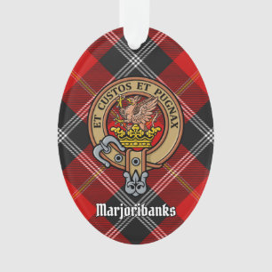 Clan Marjoribanks crête sur Tartan