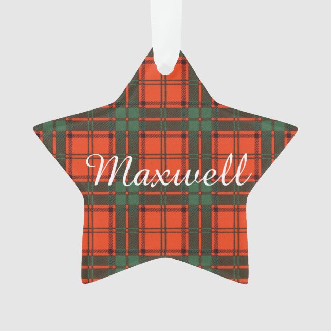 Clan Maxwell Plaid Scottish tartan (devant)