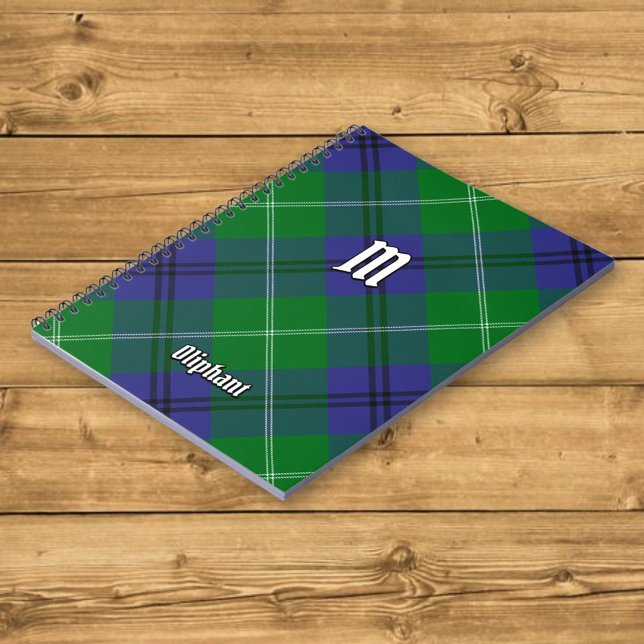 Clan Oliphant Tartan Carnet (Créateur téléchargé)