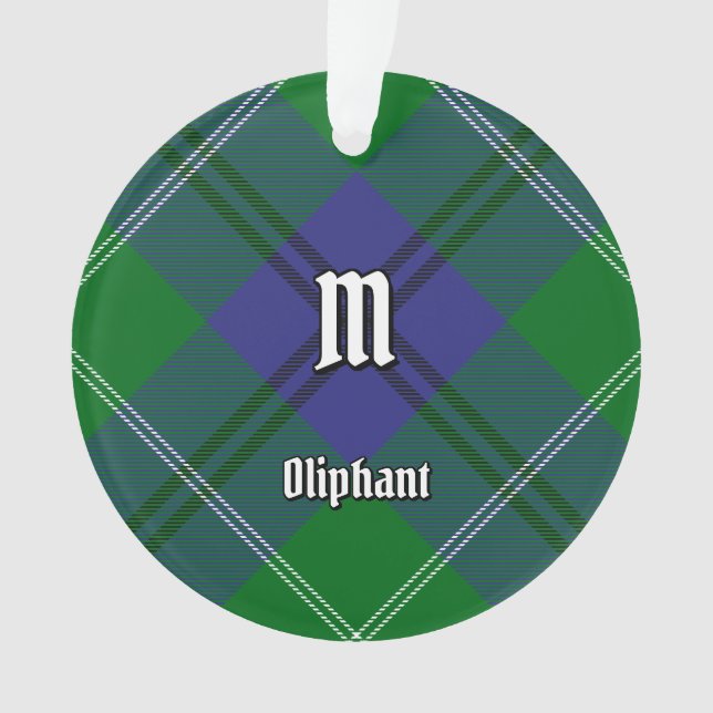 Clan Oliphant Tartan Ornement (devant)