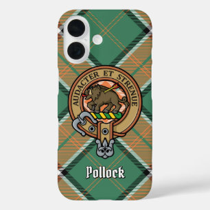 Clan Pollock Crest Coque-Mate coque iphone