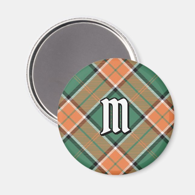 Clan Pollock Tartan Magnet (Recto/Verso)