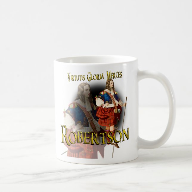 Clan Robertson Old Scottish Mug (Droite)