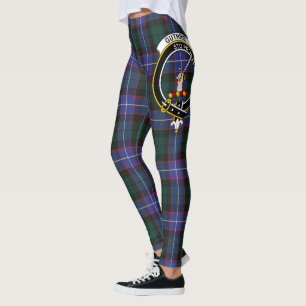 Clan Scotstee Guthrie Crête Tartan Femmes Leggings