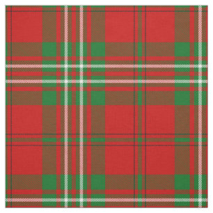 Clan Scott Tartan Rouge Tissu
