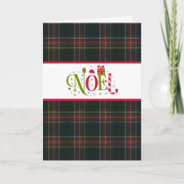 Clan Stewart Black Tartan - Carte de vacances