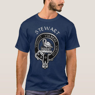 Clan Stewart   T-shirt Stuart Crest