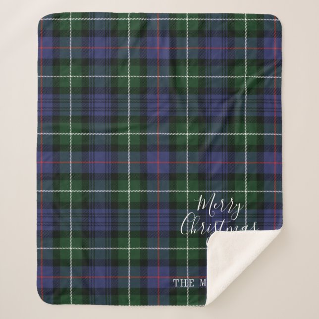 Clan Tartan de Noël personnalisé MacKenzie Plaid (Devant)