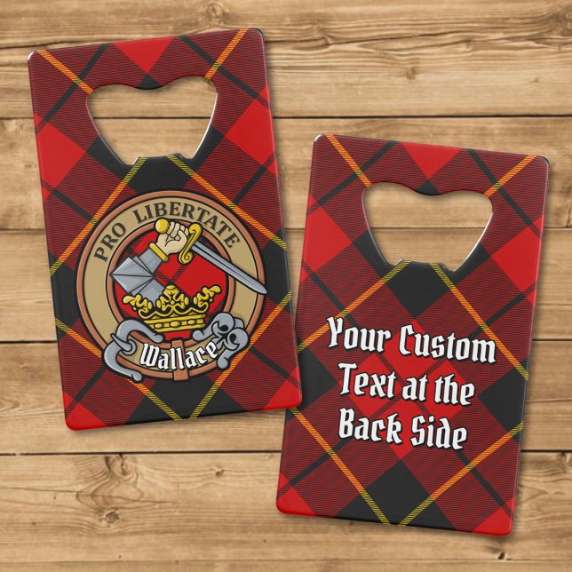 Clan Wallace Crête sur Tartan (Créateur téléchargé)